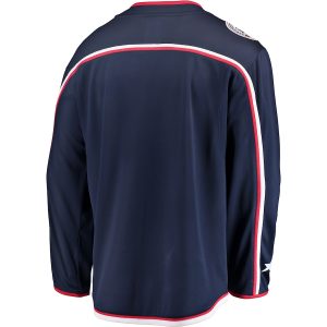 Men’s Columbus Blue Jackets Fanatics Branded Navy Breakaway Home Jersey