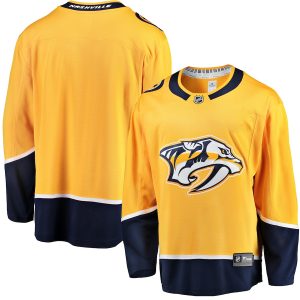 Men’s Nashville Predators Fanatics Branded Gold Breakaway Home Jersey