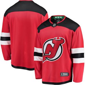 Men’s New Jersey Devils Fanatics Branded Red Breakaway Home Jersey