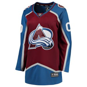 Women’s Colorado Avalanche Fanatics Branded Maroon Home Breakaway Custom Jersey