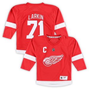 Preschool Detroit Red Wings Dylan Larkin Red Replica Player Jersey