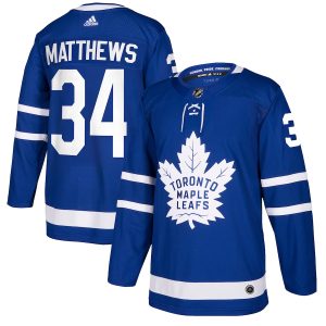 Men’s Toronto Maple Leafs Auston Matthews adidas Blue Authentic Player Jersey