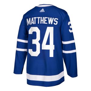 Men’s Toronto Maple Leafs Auston Matthews adidas Blue Authentic Player Jersey