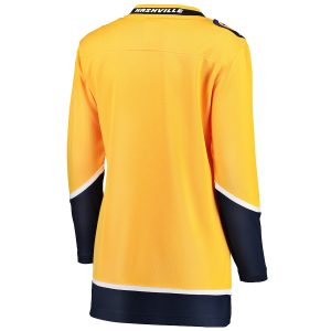 Women’s Nashville Predators Fanatics Branded Yellow Breakaway Home Jersey