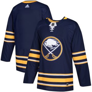 Men’s Buffalo Sabres adidas Navy Home Authentic Blank Jersey