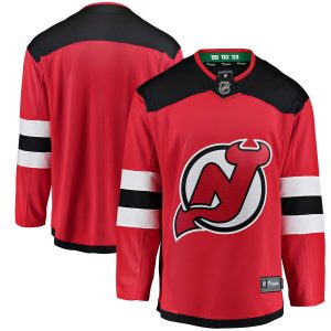 Youth New Jersey Devils Fanatics Branded Red Breakaway Home Jersey