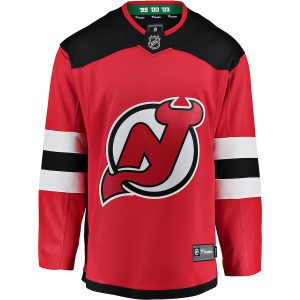 Youth New Jersey Devils Fanatics Branded Red Breakaway Home Jersey