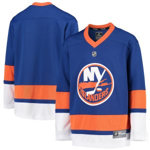 Youth New York Islanders Fanatics Branded Blue Home Replica Blank Jersey