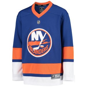 Youth New York Islanders Fanatics Branded Blue Home Replica Blank Jersey