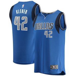 Men’s Dallas Mavericks Maxi Kleber Fanatics Branded Blue Fast Break Replica Team Color Player Jersey – Icon Edition