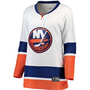 Women’s New York Islanders Fanatics Branded White Away Breakaway Jersey