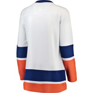 Women’s New York Islanders Fanatics Branded White Away Breakaway Jersey