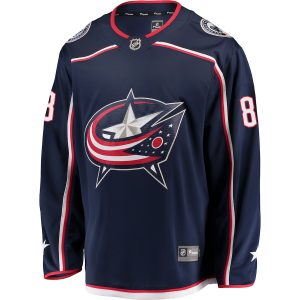 Men’s Columbus Blue Jackets Zach Werenski Fanatics Branded Navy Breakaway Jersey