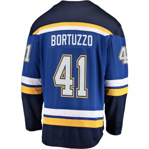 Men’s St. Louis Blues Robert Bortuzzo Fanatics Branded Blue Breakaway Player Jersey