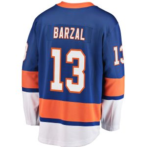 Men’s New York Islanders Mathew Barzal Fanatics Branded Royal Breakaway Player Jersey