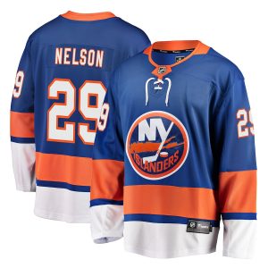 Men’s New York Islanders Brock Nelson Fanatics Branded Royal Breakaway Player Jersey