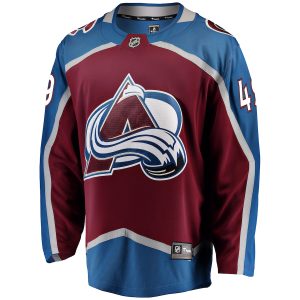 Men’s Colorado Avalanche Samuel Girard Fanatics Branded Burgundy Breakaway Player Jersey