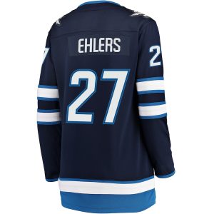 Women’s Winnipeg Jets Nikolaj Ehlers Fanatics Branded Navy Breakaway Jersey