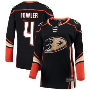 Women’s Anaheim Ducks Cam Fowler Fanatics Branded Black Breakaway Jersey