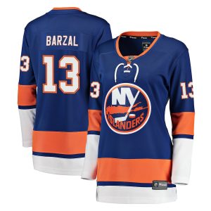 Women’s New York Islanders Mathew Barzal Fanatics Branded Royal Breakaway Player Jersey