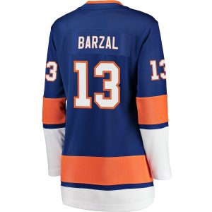 Women’s New York Islanders Mathew Barzal Fanatics Branded Royal Breakaway Player Jersey