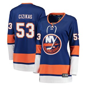 Women’s New York Islanders Casey Cizikas Fanatics Branded Royal Breakaway Player Jersey