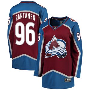 Women’s Colorado Avalanche Mikko Rantanen Fanatics Branded Burgundy Breakaway Player Jersey