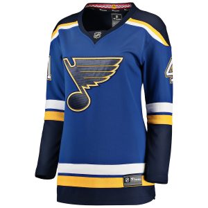 Women’s St. Louis Blues Robert Bortuzzo Fanatics Branded Blue Breakaway Player Jersey