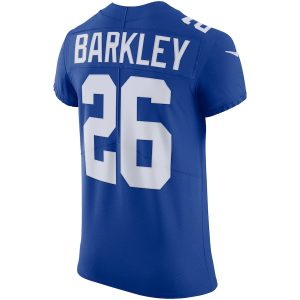 Men’s New York Giants Saquon Barkley Nike Royal Vapor Untouchable Elite Player Jersey