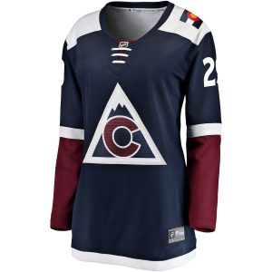 Women’s Colorado Avalanche Nathan MacKinnon Fanatics Branded Navy Alternate Breakaway Player Jersey