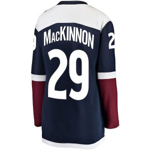 Women’s Colorado Avalanche Nathan MacKinnon Fanatics Branded Navy Alternate Breakaway Player Jersey