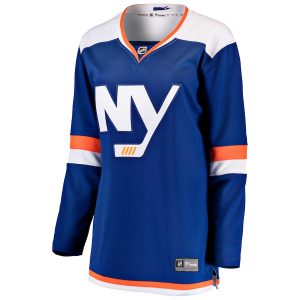 Women’s New York Islanders Fanatics Branded Blue Alternate Breakaway Blank Jersey