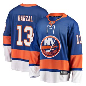 Men’s New York Islanders Mathew Barzal Fanatics Branded Royal Home Premier Breakaway Player Jersey