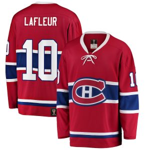 Men’s Montreal Canadiens Guy Lafleur Fanatics Branded Red Premier Breakaway Retired Player Jersey