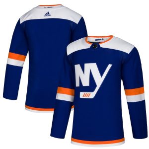 Men’s New York Islanders adidas Blue Alternate Authentic Blank Jersey