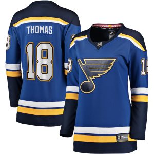 Women’s St. Louis Blues Robert Thomas Fanatics Branded Blue Home Breakaway Player Jersey