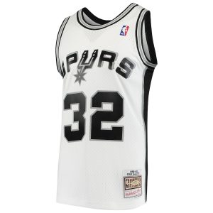 Men’s San Antonio Spurs Sean Elliott Mitchell & Ness White 1998/99 Hardwood Classics Swingman Jersey