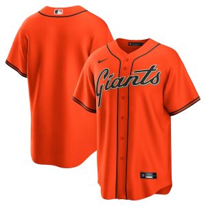 Men’s San Francisco Giants Nike Orange Alternate Replica Team Jersey