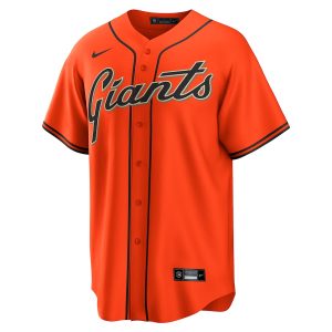 Men’s San Francisco Giants Nike Orange Alternate Replica Team Jersey