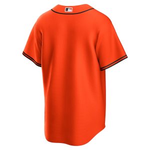 Men’s San Francisco Giants Nike Orange Alternate Replica Team Jersey