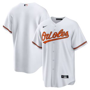 Men’s Baltimore Orioles Nike White Home Replica Team Jersey