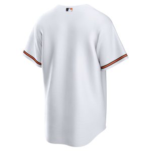 Men’s Baltimore Orioles Nike White Home Replica Team Jersey