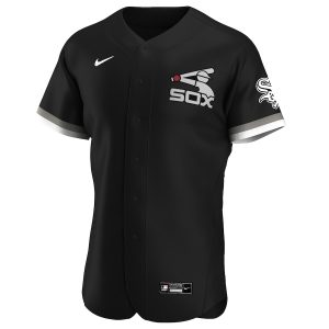 Men’s Chicago White Sox Nike Black Alternate Authentic Team Jersey