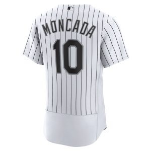 Men’s Chicago White Sox Yoan Moncada Nike White Home Authentic Player Jersey