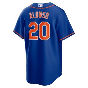 Men’s New York Mets Pete Alonso Nike Royal Alternate Replica Player Name Jersey