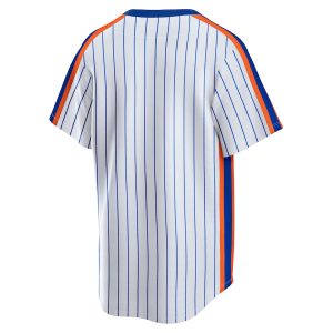 Men’s New York Mets Nike White Home Cooperstown Collection Team Jersey