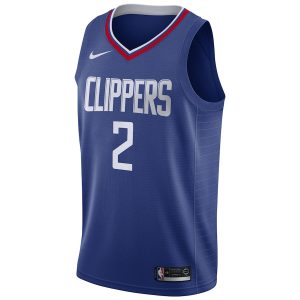 Men’s LA Clippers Kawhi Leonard Nike Blue 2019/20 Swingman Jersey – Icon Edition