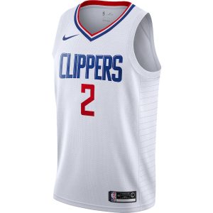 Men’s LA Clippers Kawhi Leonard Nike White 2019/2020 Swingman Jersey – Association Edition