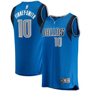 Men’s Dallas Mavericks Dorian Finney-Smith Fanatics Branded Blue Fast Break Replica Jersey – Icon Edition