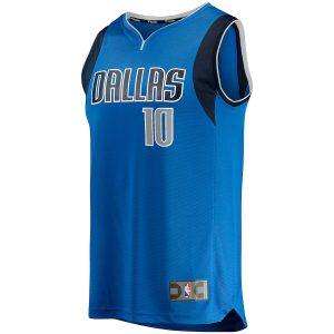 Men’s Dallas Mavericks Dorian Finney-Smith Fanatics Branded Blue Fast Break Replica Jersey – Icon Edition